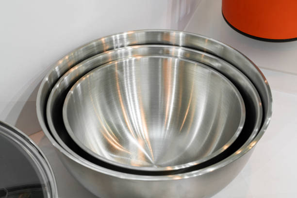 Stainless steel bowls in various sizes