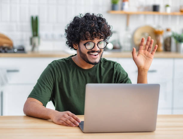 istock successful man freelancer or student working using laptop to work remotely home 2111443327