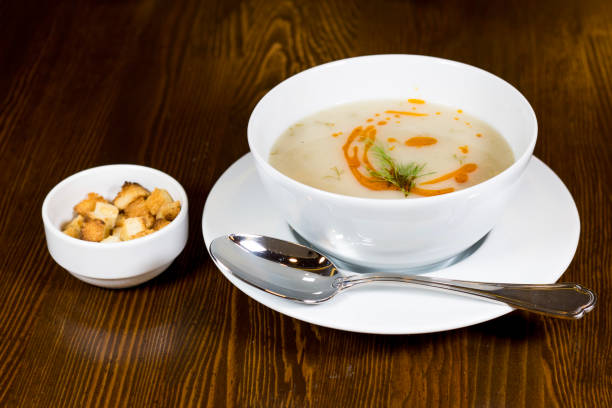istock Tukish Tripe Soup / Traditional Iskembe Corbasi. 2111469682