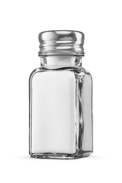 istock Salt shaker isolated on white background with clipping path. 2111505901