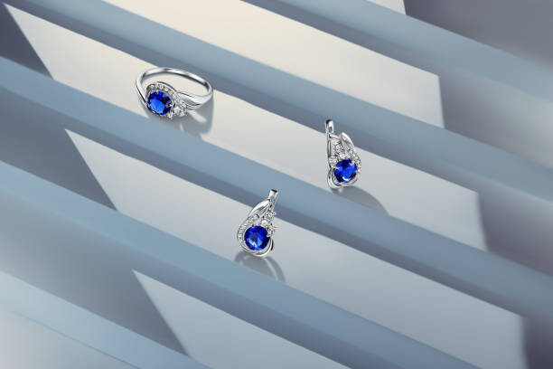 istock Jewelry on ladder background 2111542390