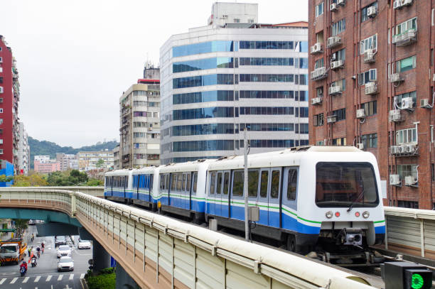 istock New transportation system in Taipei city 2111601253