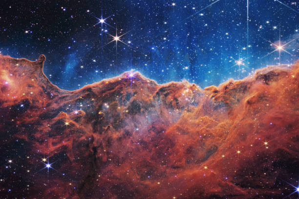 Nebula of paint and light on subject of art, design and creativity.