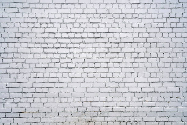 istock White brick wall background. Surface of old white brick 2111693371