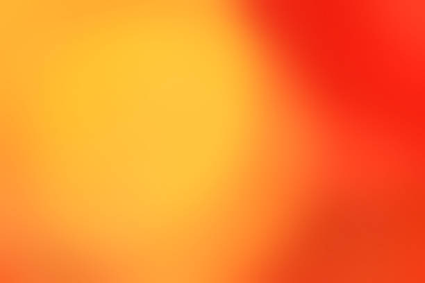 Abstract Blurred Gradient Orange and Yellow Color for Background and wallpaper