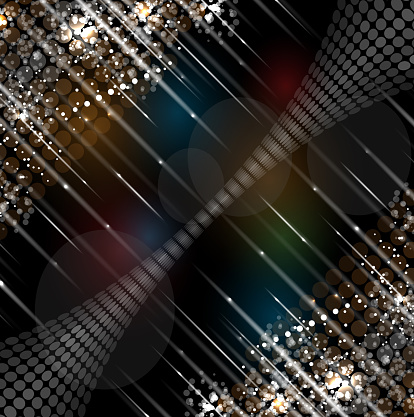 disco light stars abstract dance background