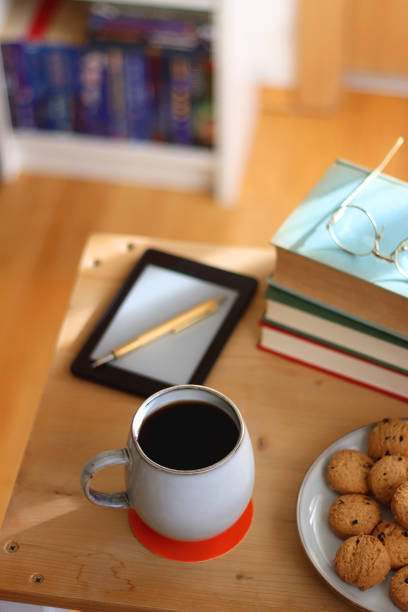 istock Books, Cookies, Drink and Tablet 2111827232