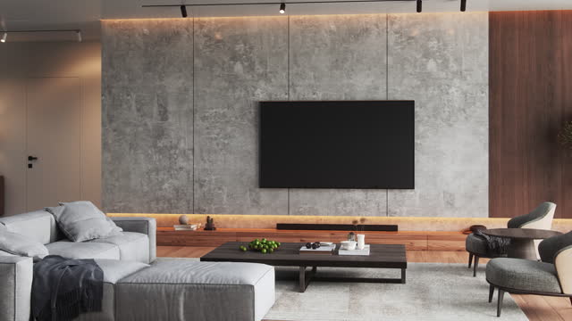 Luxury Modern Living Room Interior