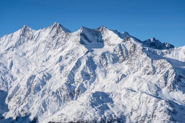 istock Mountain massif near Saas-Fee in Switzerland 2111886583