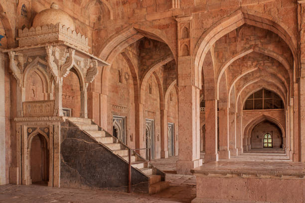 istock Interior of Jama masjid or mosque 2111939617