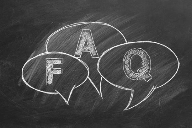 istock FAQ. Frequently Asked Questions. Lettering on chalkboard. 2112044623