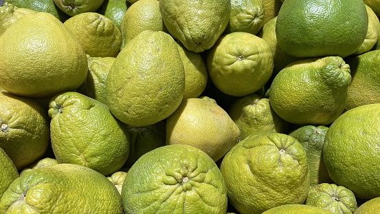 A Cluster of Fresh, Ripened Lemons. Vibrant and Juicy Lemons Offering Aromatic Zest for Culinary Creations
