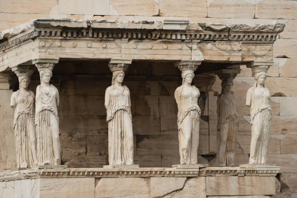 istock The Caryatids of the Erechtheion, Athens Greece. Acropolis. 2112094203