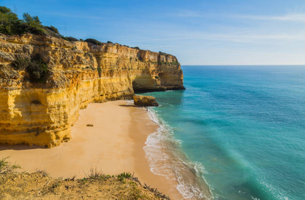 istock Cliffs in the Coast of Algarve 2112128881