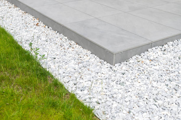 istock Architectural Detail of Modern Staircase Edge 2112330991