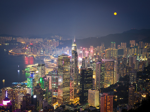 Hong Kong Famous Night View