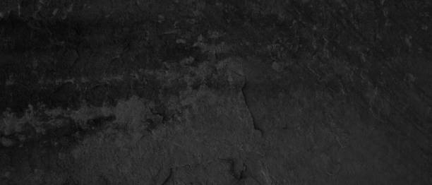istock Black anthracite stone concrete texture background panorama banner long 2112445080