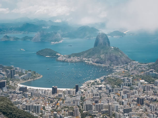 istock Rio de Janeiro. Famous view from Corcovado 2112457344