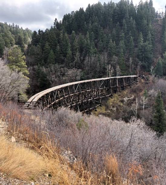 istock Mexican Canyon Trestle, Cloudcroft, New Mexico 2112515456