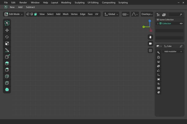 Graphic design application panel. Digital program for drawing toolbar Graphic design application panel. Digital program for drawing toolbar for creating and composing videos and pictures in vector based design art workstations stock illustrations