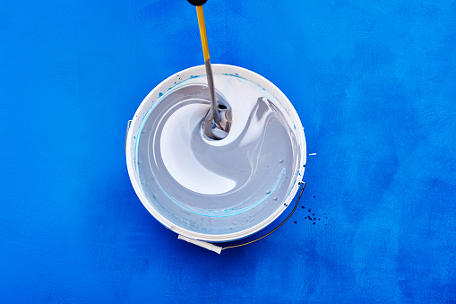 Tinting paint for  walls, mixology for give wall custom look.