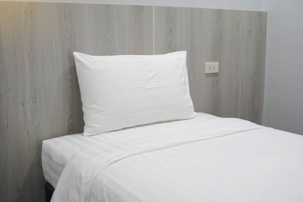 istock bedroom decoration ideas. The bed is beautifully designed in a classic modern style. 2112692339