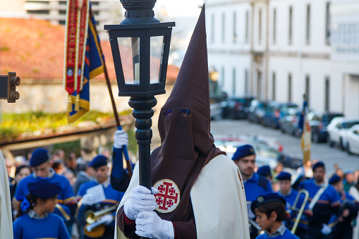 Holy week procession, La Coruña, Galicia, España, March 2023