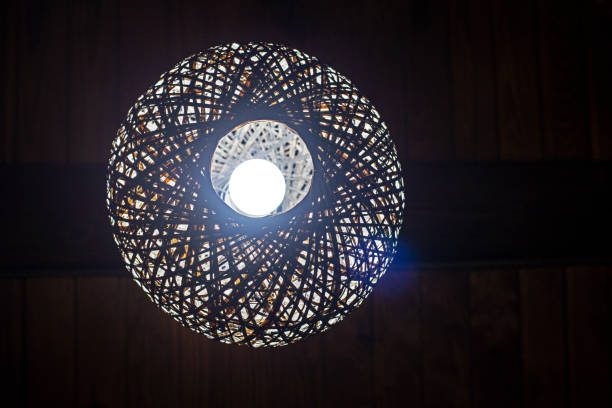 Light shines in a soft texture.