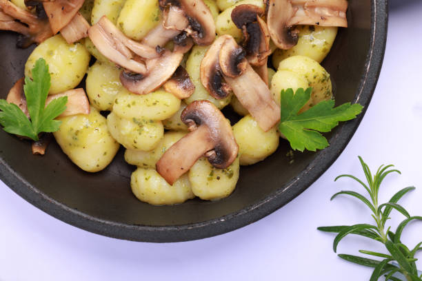 istock Gnocchi Pasta a light healthy Italian meal 2112806140