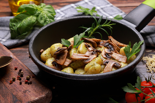 Gnocchi Pasta a light healthy Italian meal