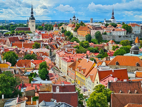 View of Tallinn, capital of Estonia