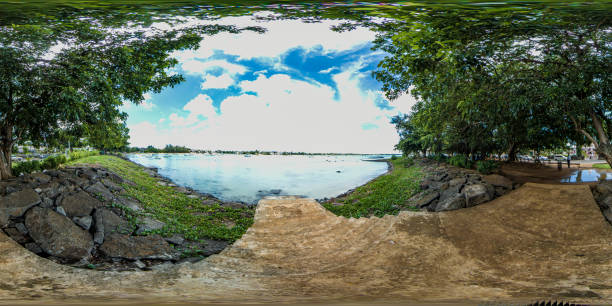 istock Grand Baie beach, Mauritius 2112883443