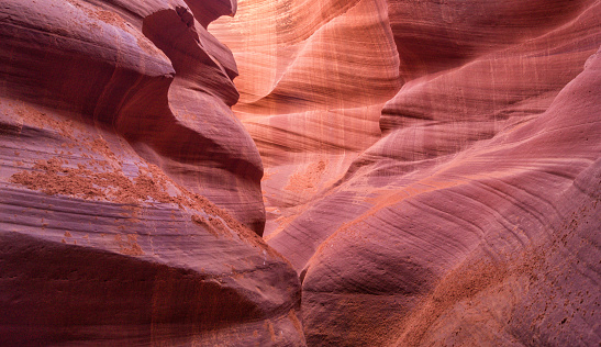 In the Lower Antelope Canyon, Navajo Reservation, near Page,Arizona,Usa