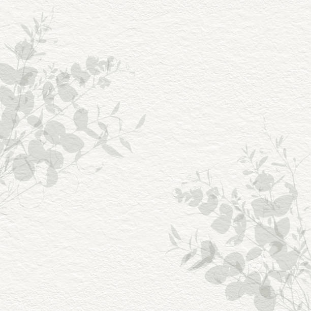 istock Delicate Floral watercolor Paper texture with soft botanical art 2113007058