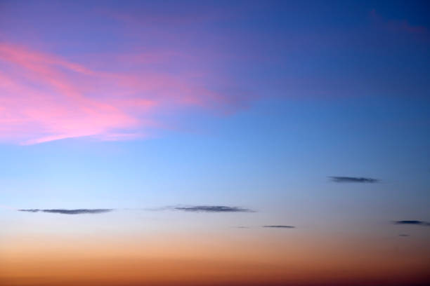 Beautiful sunset sky