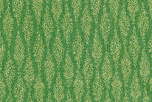 green japanese traditional with swirl gold pattern paper \