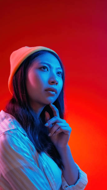 istock Serious thoughts solving mood woman concentrated 2113345703