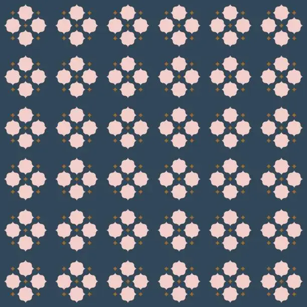 Vector illustration of abstract geometric pattern