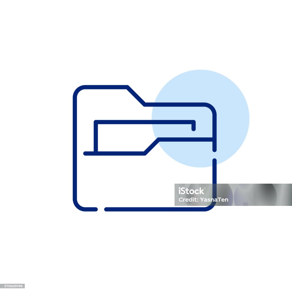 Computer File Ogarnization Icon Computer Folder With File Inside Structured Arrangement And ...