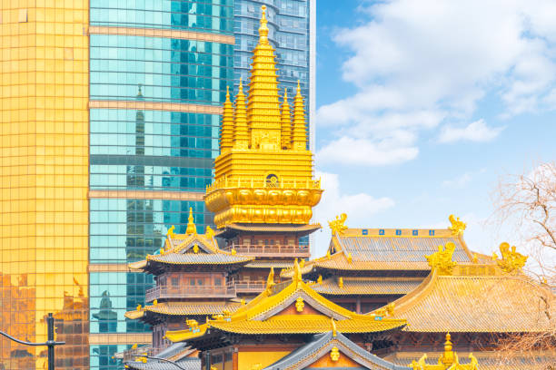 istock CBD and Jing'an Temple in downtown Shanghai 2113623069