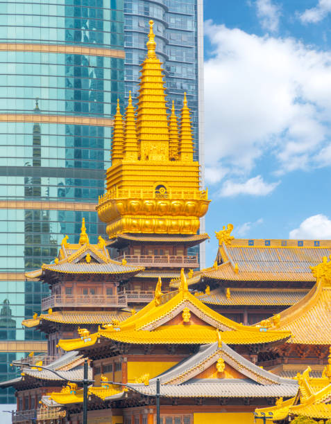 istock CBD and Jing'an Temple in downtown Shanghai 2113623071