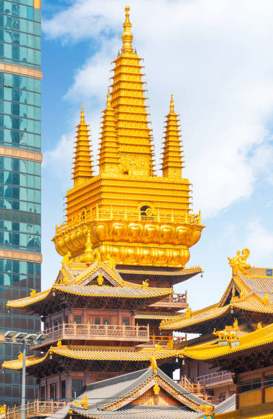 istock CBD and Jing'an Temple in downtown Shanghai 2113630235