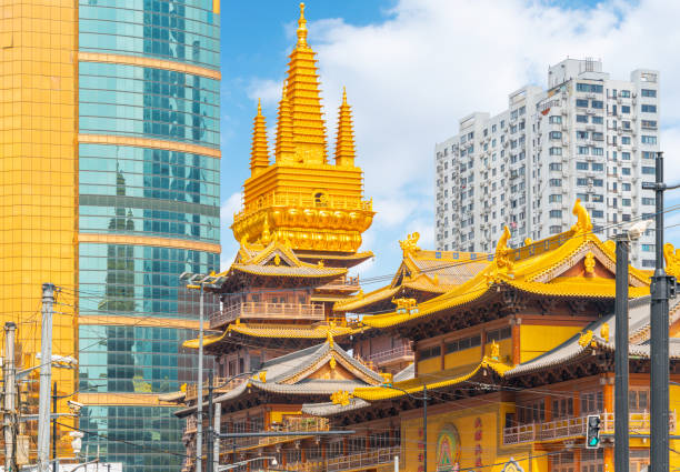 istock CBD and Jing'an Temple in downtown Shanghai 2113634856