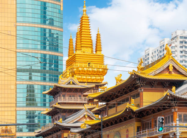 istock CBD and Jing'an Temple in downtown Shanghai 2113636391