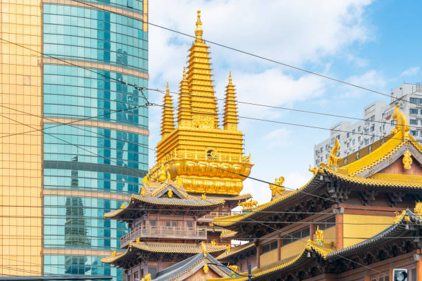 istock CBD and Jing'an Temple in downtown Shanghai 2113645696