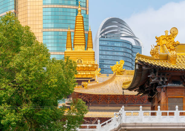 istock CBD and Jing'an Temple in downtown Shanghai 2113660074