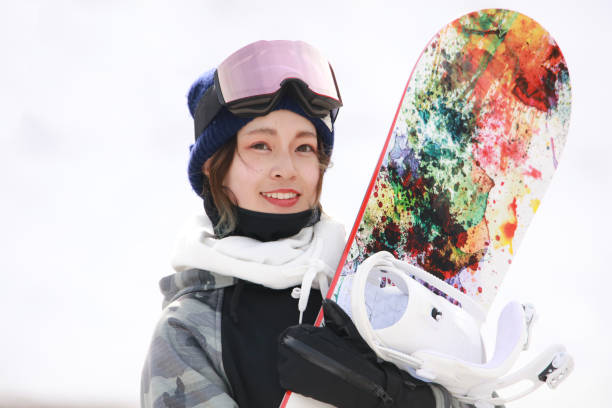 istock snowboarding wear women 2113703725