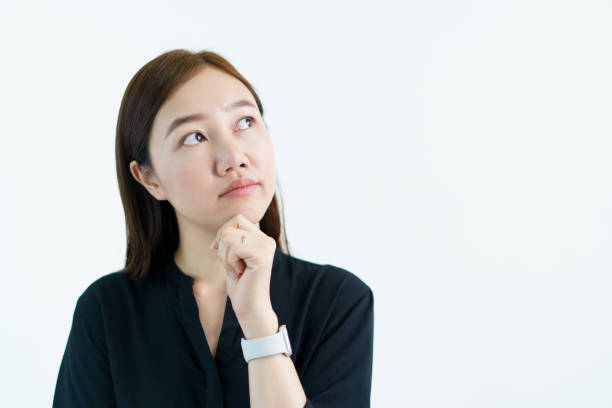 istock Businesswoman's portrait in studio. 2113713083