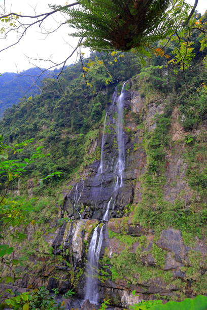 Wulai Falls, a Scenic 262-foot waterfall at Pubu Rd, Wulai District, New Taipei City, Taiwan