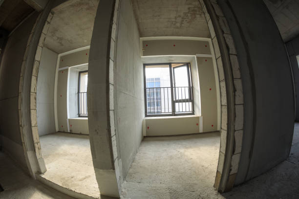 istock Empty new house with sunshine in China 2113956108